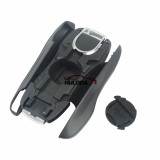 For Porsche 3 button remote key blank with emmergency key blade