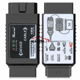 XHORSE 8A non-smart key adapter for all lost keys without disassembly,suitable for Toyota's work using the largest key tool and obd tool