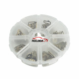 For BMW HU58 lock wafer kit,it contains 11,12,13,14,and 21,22,23,24，Each number has 20pcs
