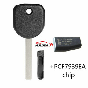 For Buick  transponder key shell  with HU101 blade with 7937EA chip