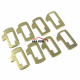 For BMW HU58 lock wafer kit,it contains 11,12,13,14,and 21,22,23,24，Each number has 20pcs