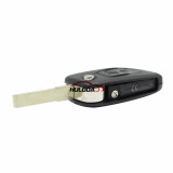 For Fiat 2 button flip remote key blank with SIP22 blade