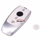 2020 New White  Replacement  3 Button Smart Remote Key Shell ,for Mercedes-Benz Uncut Key Blade, for Mercedes-Benz C200L E300L S320 GLC