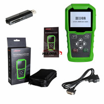OBDSTAR H108 PSA Programmer All Key Lost Programming/Pin Code Reading/Cluster Calibrate for Peugeot/Citroen/DS with Can &K-line