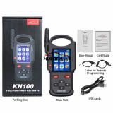 Lonsdor KH100 Hand-Held Remote Smart Key Programmer   able to access control key, simulate/ generate chip, generate remote (key), detect remote frequency, detect IMMO, unlock for Toyota smart key and etc.