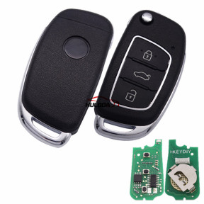 For Hyundai style B16-3 3 button remote key For KD300,KD900,URG200,mini KD and KD-X2 generate new keys ,For produce any model  remote