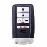 For Acura 4+1button Replacement Smart Remote Car Key Shell Case    for Acura MDX RDX ILX TLX 2014-2019 KR5V1X