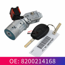 The car start switch is suitable for Renault ignition lock key lock core plug ignition device 8200214168
