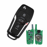 KEYDIY for ford style ZB12-3 button  smart remote key For KD900,URG200,mini KD and KD-X2 generate new keys ,For produce any model  remote
