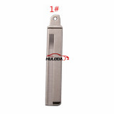 for Kia flip remote key blank blade ，Please select the key blank number