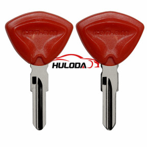 For Bombardier Motocycle bike key shell with red colour