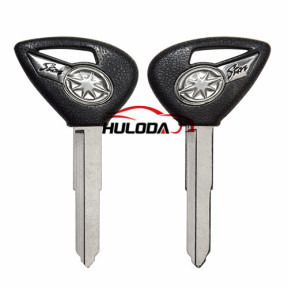 For Suzuki motorcycle bike key blank with left blade