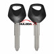 For Suzuki motorcycle bike black plastic with  right  blade