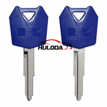 For KAWASAKI Motorcycle key bank with right blade （blue color)