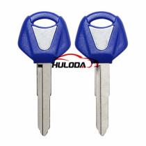 For yamaha motorcycle transponder key blank (blue colour) with right blade