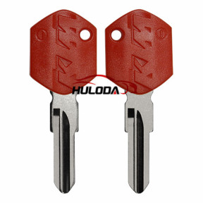 For KTM Motocycle car key blank with right blade ( red colour)