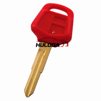 For Honda Motorcycle key blank with right blade  red colour 