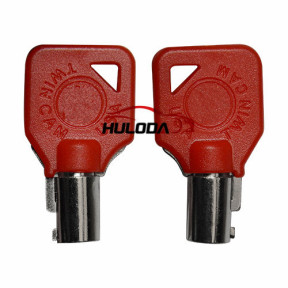 For Harley motor key shell  with red colour