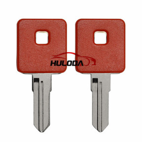 Harley motor key shell with right blade（red colour）