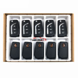 XHORSE XKTO00EN For Toyota Style 3 button Wire Universal Remote Key