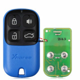 Xhorse XKXH01EN Universal Remote Key 4 Buttons for VVDI2/VVDI Key Tool English Version