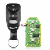 Xhorse VVDI Universal Remote Key XKHY00EN Fob 4 Button for Hyundai Type