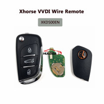 Xhorse VVDI Remote Key XKDS00EN ,DS Type Wire Remote Key 3 button Universal Remote Key