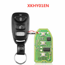 Xhorse VVDI  Universal Remote Key Fob XKHY01EN  3 Button ，for Hyundai Type