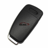 For original Audi 3 button remote key with ID48 chip 434mhz  HLO DE 8X0837220D Hella 5F A 010 659 70  204Y11000400