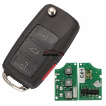 B01-3+1 Standard 3+1 button remote key for KD100 to produce any model  remote in your demands