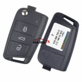 Original for VW 3 button remote key with 434mhz