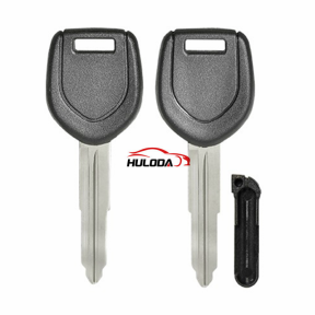 For Mitsubishi transponder key balnk with  MIT11R ,(can put TPX long chip and Ceramic chip)  no  logo