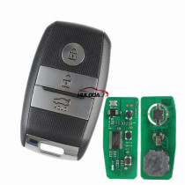 For Kia 2016 Sportage keyless 3 button Smart remote key with 47 chip smart card HITAG3 FSK 433.92Mhz NCF2951X