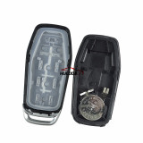 Aftermarket For Ford 4+1 button  keyless remote key with 902mhz  (Hitag Pro)