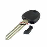 For Hyunda transponder key blank plug type, L   on the key blade