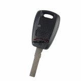 For FIAT remote key blank & 1 button   black color  without logo