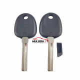 For Hyunda transponder key blank plug type