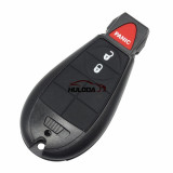 For Chrysler Aftermarket Keyless Go remote key with 433mhz PCF7945 chip IYZ-C01C FCCID:56046736AA