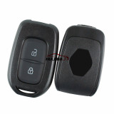 For Renault 2 button remote key blank with 4 types of key blades  please choose (with logo)