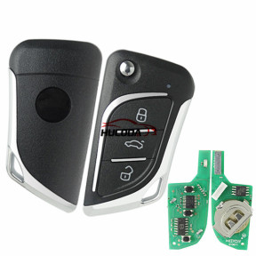 For Bmw style 3 button remote key NB30  For URG200,mini KD and KD-X2 generate new keys ,For produce any model  remote
