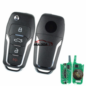 For Ford style 3+1 button remote key NB12  For URG200,mini KD and KD-X2 generate new keys ,For produce any model  remote