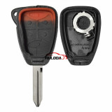 Enhanced version for Chrysler 4+1 button remote key blank with CY24 blade