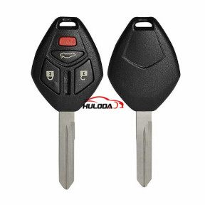 Enhanced version for Mitsubishi  3+1button remote key blank with MIT9 blade