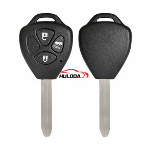 Enhanced version for toyota 3 button remote key blank with TOY43 blade
