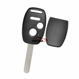 Enhanced version forHonda 2+1 button remote key blank with HON66 blade  (no chip groove place)