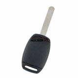 Enhanced version forHonda 3 button remote key blank with HON66 blade  (no chip groove place)