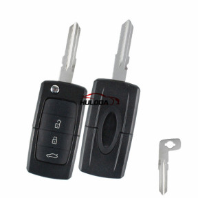 For Ford 3 button flip remote key blank