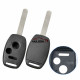 Enhanced version forHonda 2+1 button remote key blank with HON66 blade  (no chip groove place)