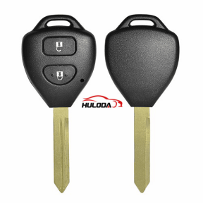 Enhanced version for toyota 2 button remote key blank with TOY47 blade