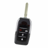 For Toyota 3+1 Buttons remote key for Corolla RAV4  Modified Flip Folding Remote Blank Key Shell with TOY43  key blade New Arrival 2019